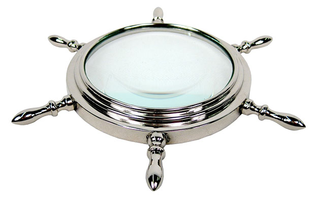 Ship Wheel Magnifying glass